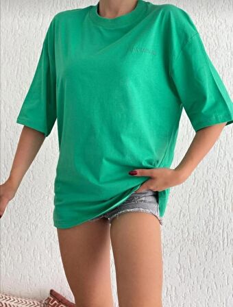 Los Angeles Baskılı Oversize T-shirt