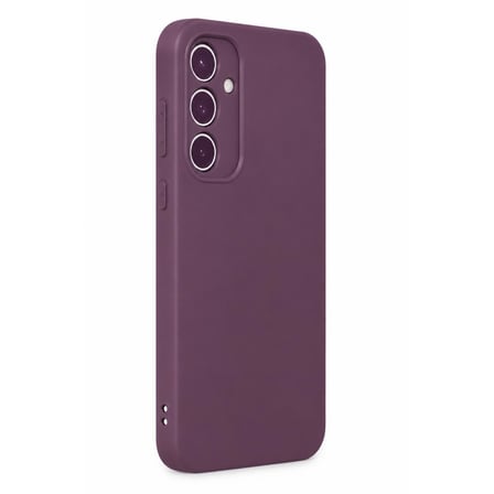 Samsung Galaxy A35 5G Kılıf First Silikon - Mürdüm