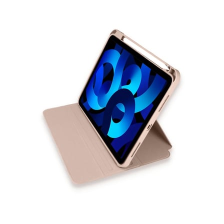 Apple iPad Pro 11 (2021) Kılıf Starling 360 Kalemlikli Tablet Kılıf - Rose Gold
