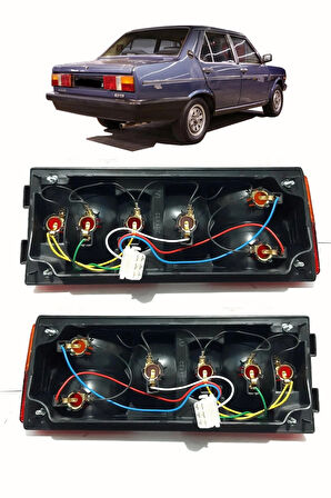 MURAT 131 ŞAHİN DOĞAN STOP LAMBASI SAĞ SOL TAKIM 1983-1987 KASALAR İÇİN
