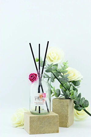 Beyaz Çiçekler Oda Parfümü, Oda Kokusu ve Kokulu Çubuk 100ml