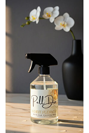 Beyaz Çiçekler Oda Parfümü, Çamaşır ve Oda Spreyi500ml