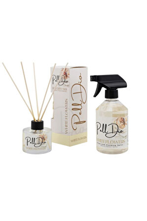 Beyaz Çiçekler Oda Parfümü, Çamaşır ve Oda Spreyi500ml