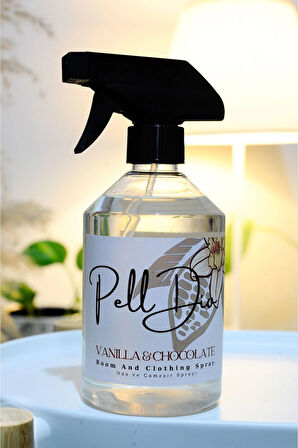 Vanilya ve Çikolata Oda Parfümü, Çamaşır ve Oda Spreyi500ml