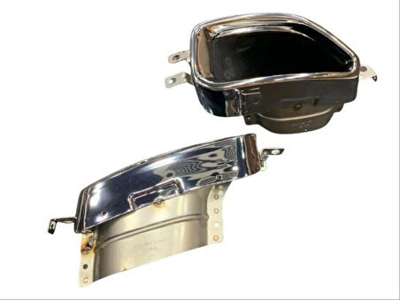 BMW 3 Serisi G20 İçin Uyumlu 3.40 M-Tech Egzoz Seti Silver