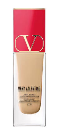 VALENTINO Very Valentino Light Amber 3 - Çok hafif fondöten, 24 saat kalıcı, SPF 25