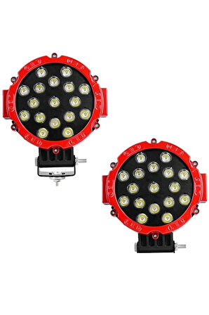Off Road Sis Lambsı 17 Powrledli 51w Krmz Çerçv Tk. 12-48v / Lass289