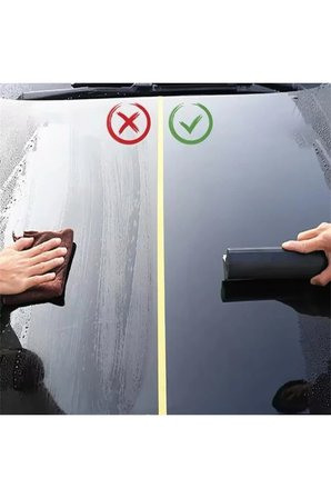 Silikon Uçlu Su Çekeceği | Oto Araba Yıkama Kurulama Oto Çekçek, Otomobil Cam Su Çekme Aparatı