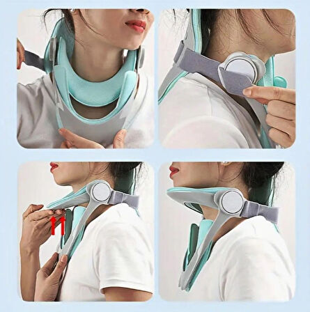 Ayarlanabilir Boyun Desteği Yetişkinler ve Çocuklar için Ergonomik Duruş Düzeltici -NO1-