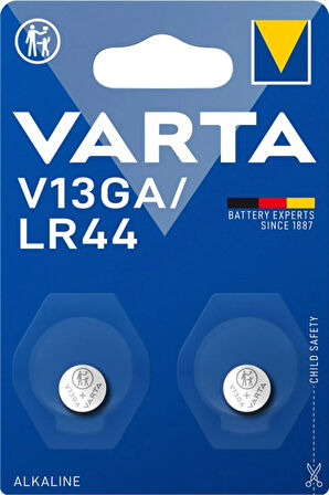 13 GA İkili Alkalin Pil 15 V AG13 - LR44