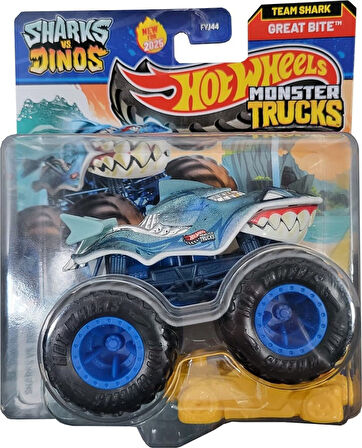 Hot Wheels Monster Trucks - Great Bite Team Shark