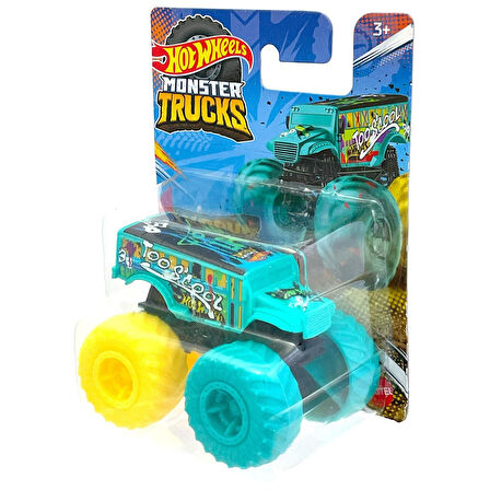 Hot Wheels Monster Trucks Mini TOO S'COOL (Turquoise) 1:70 Scale Plastic Vehicle