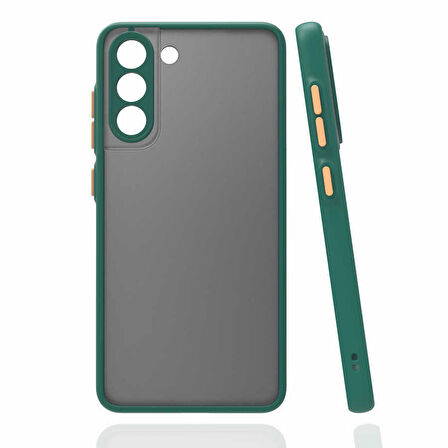 Gpack Samsung Galaxy S21 FE Kılıf Hux Kamera Korumalı Silikon 
