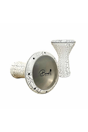 İşlemeli Mısır Darbuka + Shaker + Taşıma Kılıfı