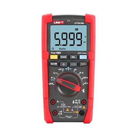 UT-17B-PRO Dijital Ölçü Aleti 1000V True RMS, Dijital Multimetre , UNI-T