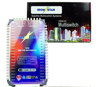 1021P39850 IRONSTAR MULTISWITCH 10/40 SONLU SANTRAL;Class