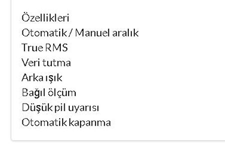 TF 603 Toolflix Dijital Ölçü Aleti;UB;Class