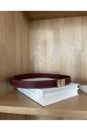 Dikişli Gold Tokalı Kemer Pantolon Kemeri, Elbise Kemeri, Ceket Kemeri, Gömlek Kemeri