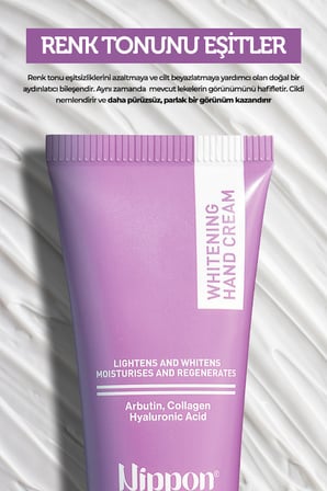 Dr.Clinic Nippon Leke Karşıtı ve Beyazlatıcı El Bakım Kremi 50 ML