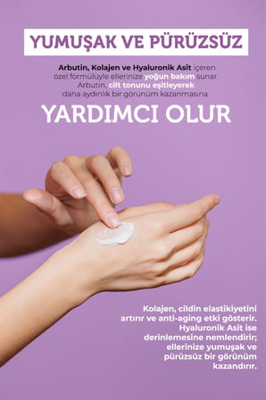 Dr.Clinic Nippon Leke Karşıtı ve Beyazlatıcı El Bakım Kremi 50 ML
