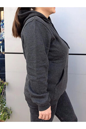 UNISEX KAPŞONLU SWEATSHİRT