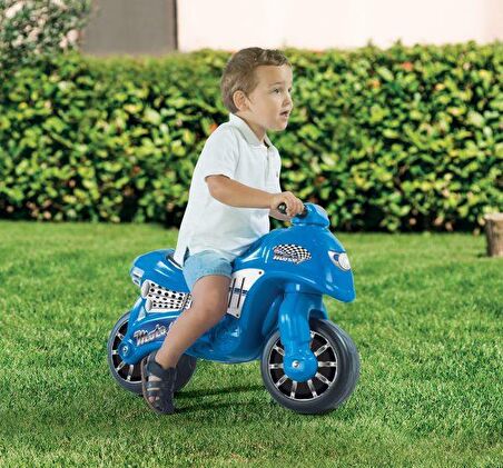 Dolu İlk Motorum 8029 Denge Motoru Mavi Pvc