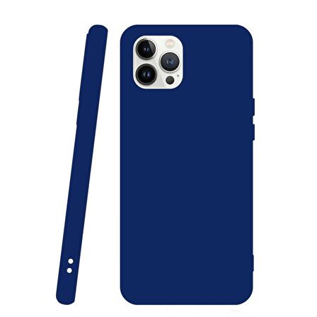 Smcase iPhone 13 Pro Kılıf Biye Mat Silikon