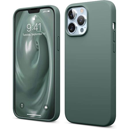 Smcase iPhone 13 Pro Max Kılıf Silk Liquid Lansman Silikon