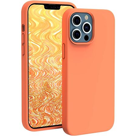 Smcase iPhone 13 Pro Kılıf Liquid Lansman Mara Silikon