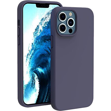 Smcase iPhone 13 Pro Kılıf Liquid Lansman Mara Silikon
