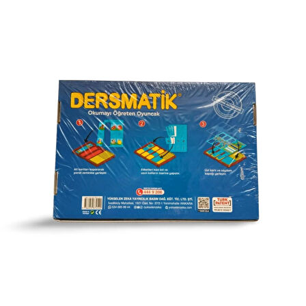 Mini Dersmatik - Okumayı Öğreten Oyuncak 1 KİTAP Yükselen Zeka