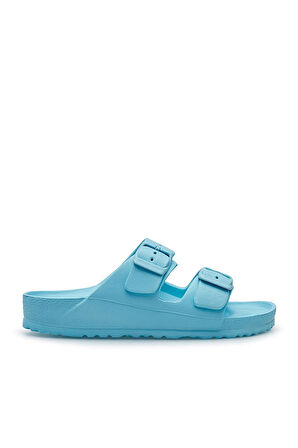 Unisex Terlik Çift Bantlı Tokalı Ayarlanabilir Hafif Rahat Esnek Yumuşak Sandalet 133