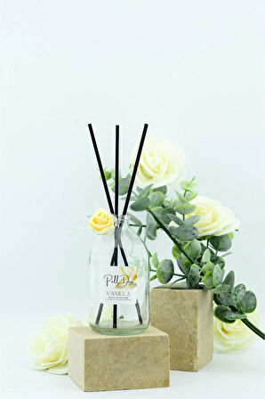 Vanilya Oda Parfümü, Oda Kokusu Ve Kokulu Çubuk 50ml