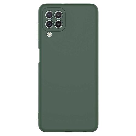 Smcase Samsung Galaxy M32 4G Kılıf Kamera Korumalı Lansman Mat Silikon