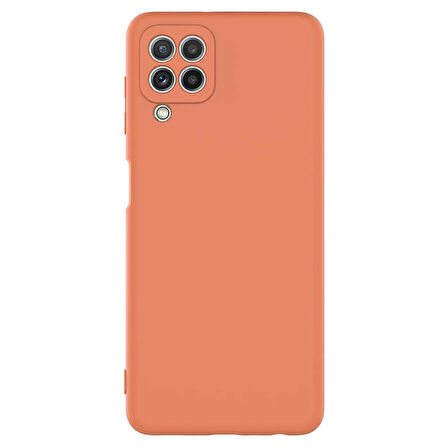 Smcase Samsung Galaxy M32 4G Kılıf Kamera Korumalı Lansman Mat Silikon  Nano Ekran Koruyucu