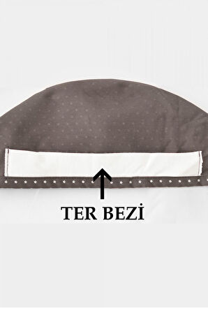 Unisex Düz Bej Cerrahi Doktor Hemşire Hastane Aşçı Saç Bonesi