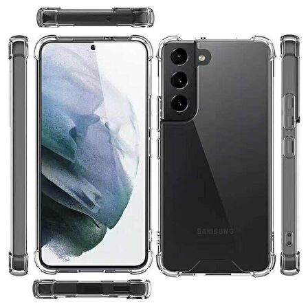 Gpack Samsung Galaxy S22 Plus Kılıf AntiShock Ultra Koruma Sert Kapak