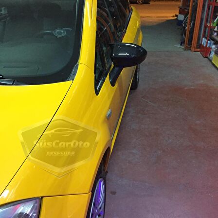 Fiat Linea 2007-2015 Batman Yarasa Ayna Kapağı Piano Black ABS Plastik