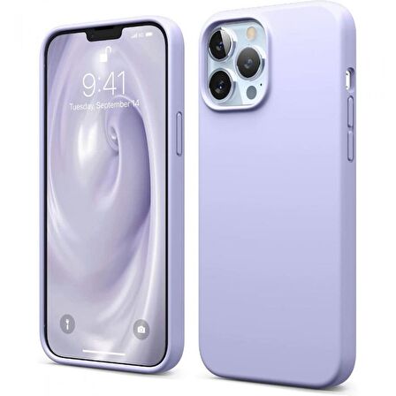 Smcase iPhone 13 Pro Max Kılıf Liquid Lansman Wiriless Destekli Silikon