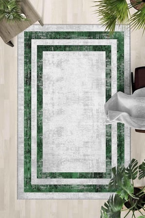 Kaymaz Taban Yıkanabilir Halı – Mutfak, Salon, Yatak Odası için Modern Dijital Baskı Halı (SLNHALI02
