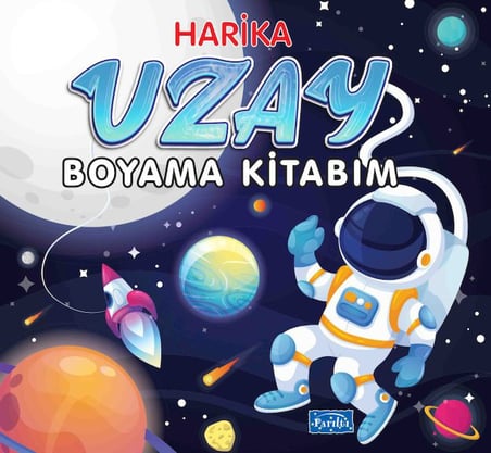 Harika Uzay Boyama Kitabım