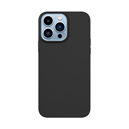Smcase iPhone 13 Pro Kılıf Oley Soft Tpu İçi Süet Silikon  Tam Kapatan Ekran Koruyucu
