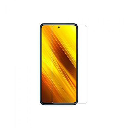 Smcase Xiaomi Poco X3 GT Kılıf Kamera Korumalı Tpu Silikon  Nano Ekran Koruyucu