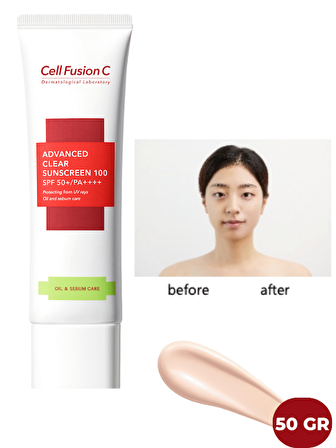 Cell Fusion C Tüm Cilt Tipleri Için Yüksek Koruyucu Advanced Güneş Kremi 100 Spf50 /pa 50 gr