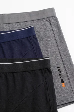 Just Inner Erkek Pamuklu Boxer Sport Premium Günlük Kullanım (134003)