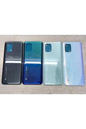 Xiaomi Mi 10 Lite Arka Kapak Pil Kapağı Siyah