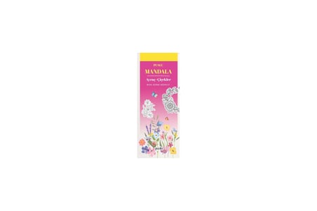 Mandala Ayraç - Çiçekler