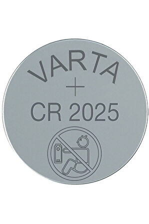 ShopZum VARTA CR2025 LİTYUM PİL (TEKLİ PAKET FİYATI)
