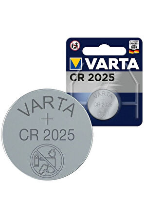 ShopZum VARTA CR2025 LİTYUM PİL (TEKLİ PAKET FİYATI)