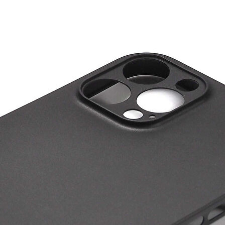 Smcase iPhone 13 Pro Max Kılıf Kamera Korumalı PP Hayalet Silikon